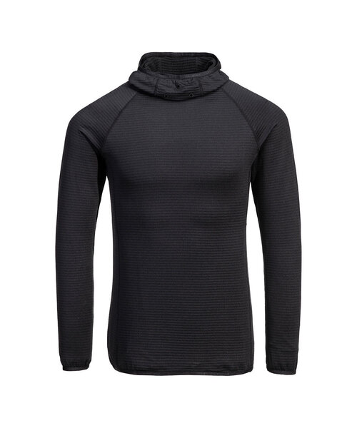 Portwest B191BKR - Wafel fleece basislaag met capuchon (R)