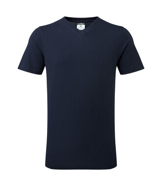 B197NAR - Katoenen T-shirt met V-hals (R)