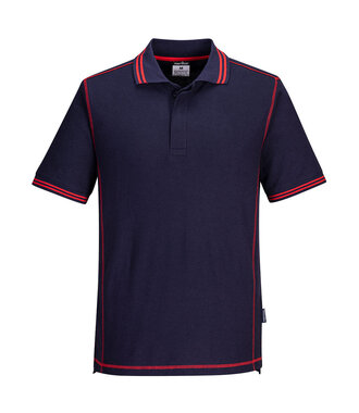B218NRE - Essential Twee kleuren Poloshirt (E)