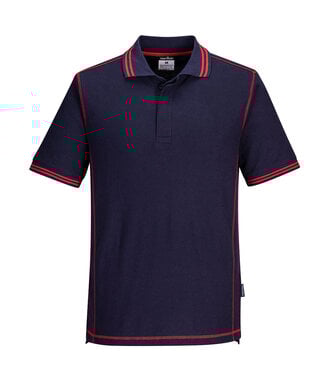 B218NRE - Essential Two Tone Polo Shirt (E)