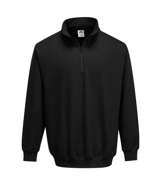 B309BKR - Sorrento Sweatshirt met rits (R)