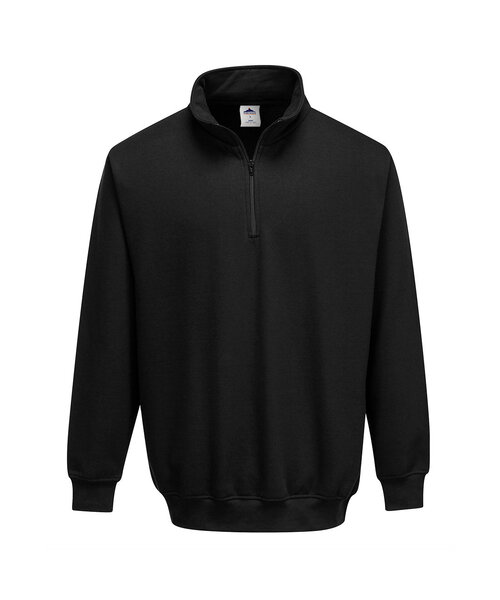 Portwest B309BKR - Sorrento Zip Neck Sweatshirt (R)