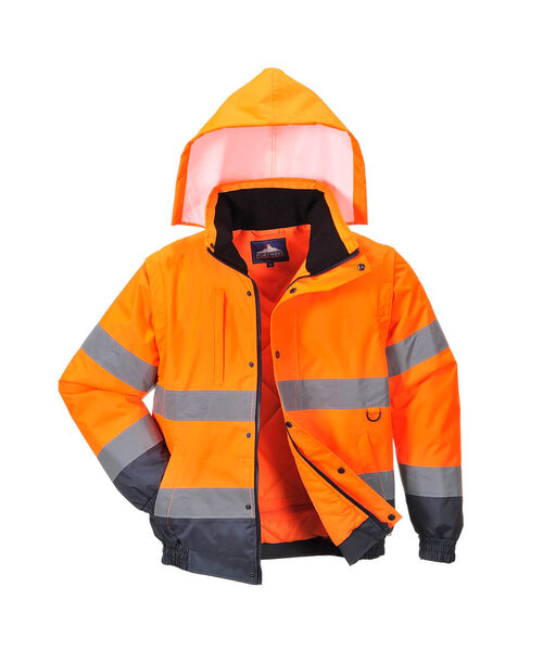 Portwest C468ORR - Warnschutz 2-in-1-Pilotjacke (R)