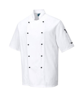 C734WHR - Veste cuisine Kent Manches Courtes (R)