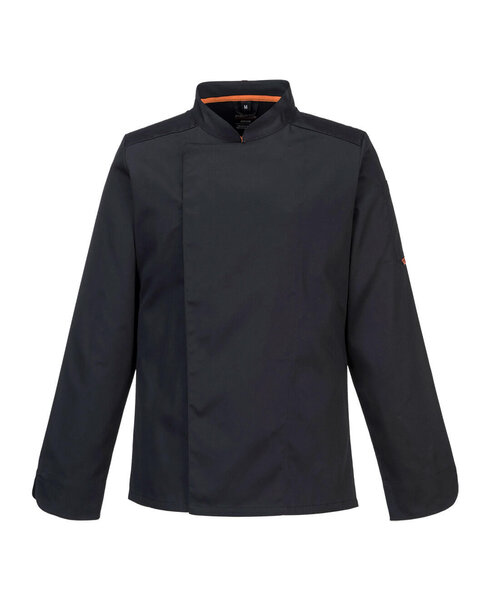 Portwest C846BKR - Veste de cuisine manches longues Stretch Mesh Air Pro (R)