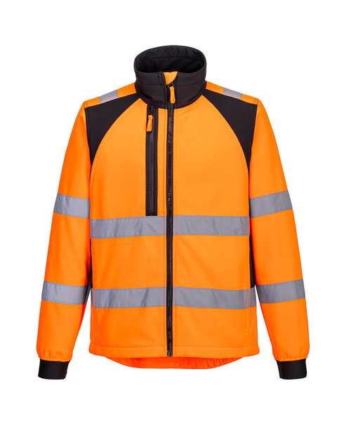 Portwest CD875OBR - WX2 Eco Hi-Vis Softshell (2L) (R)