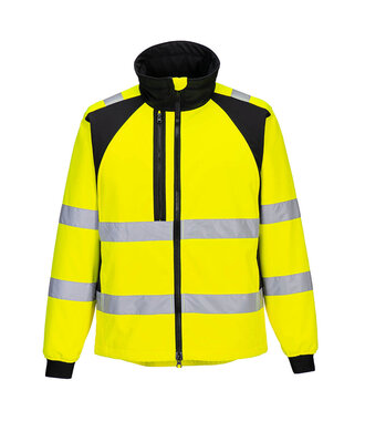CD875YBR - WX2 Eco Warnschutz Softshelljacke (2L) (R)