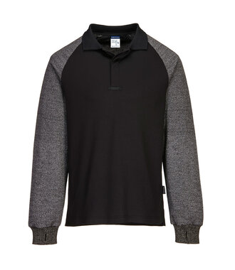 CR15BKR - Poloshirt met snijwerende mouwen (R)
