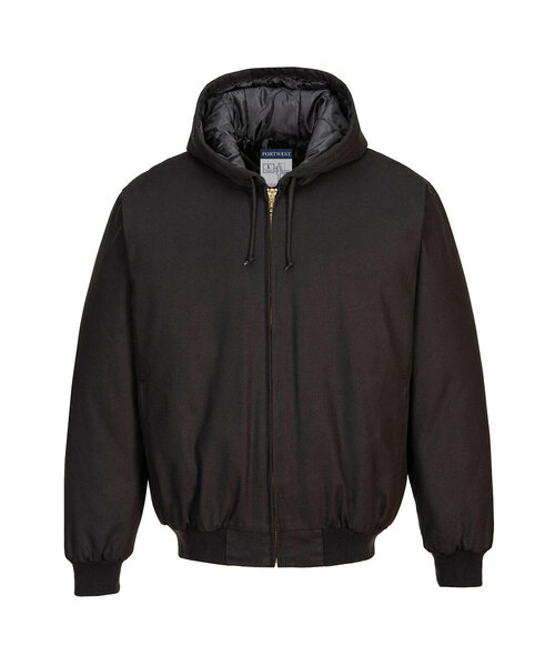 Portwest DC801BKR - Veste à capuche avec doublure en duvet de canard (R)