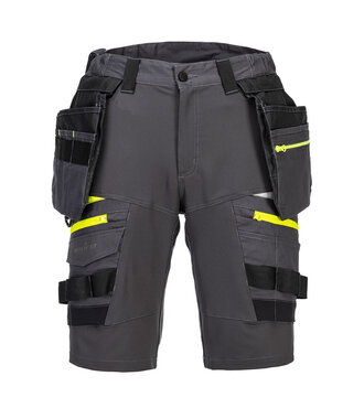 DX444MGR - DX4 afneembare korte broek met holsterzakken (R)