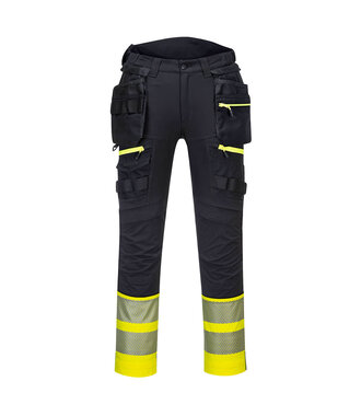DX445YBR - DX4 Hi-Vis Detachable Holster Pocket Class 1 Trousers (R)