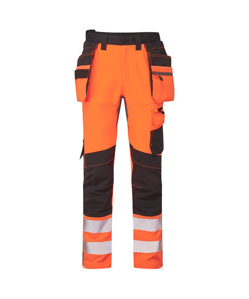 Portwest DX454OBR - DX4-Hi-Vis Broek met afneembare holsterzakken (R)