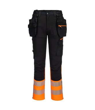 DX457OBR - DX4 Hi-Vis Class 1 Detachable Holster Pocket Craft Trousers (R)