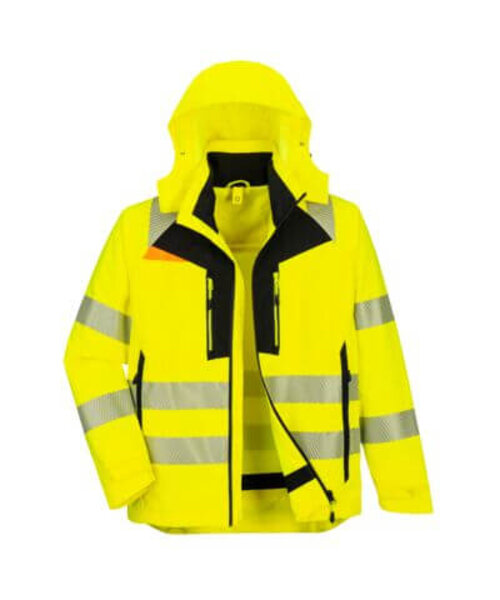 Portwest DX466YBR - DX4 Warnschutz 4-in-1 Jacke (R)