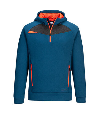 DX467MBR - DX4 Kapuzenpullover mit 1/4 Reißverschluss (R)
