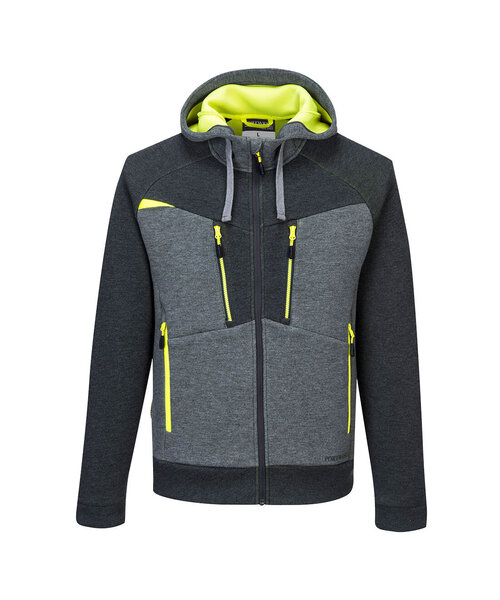 Portwest DX472MGR - DX4 Zipped Hoodie  (R)
