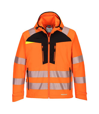 DX475OBR - DX4 Warnschutz-Softshelljacke (R)