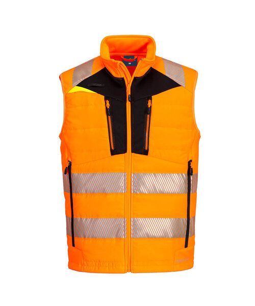 Portwest DX479OBR - DX4 Hi-Vis Softshell Gilet  (R)