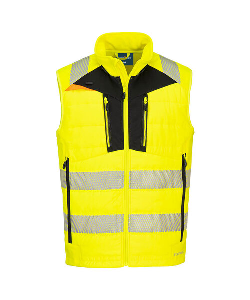 Portwest DX479YBR - DX4 Hi-Vis Softshell Gilet  (R)