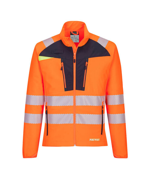 Portwest DX481OBR - DX4 Hi-Vis Zip Base Layer (R)
