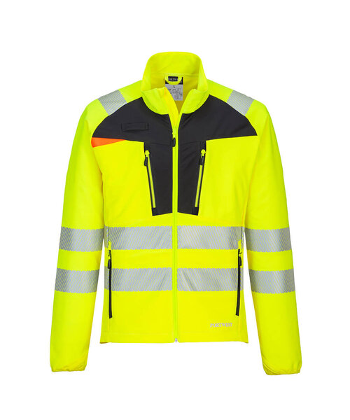 Portwest DX481YBR - DX4 Hi-Vis Zip Base Layer (R)