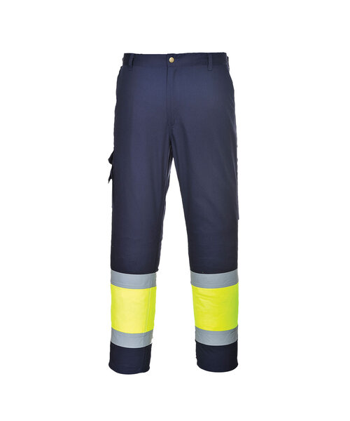 Portwest E049YNR - Hi-Vis Contrast Class 1 Service Trousers (R)