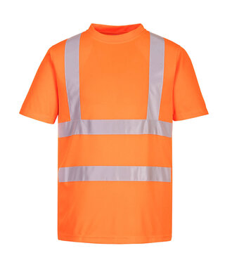 EC12ORR - Eco Hi-Vis T-Shirt (6 Stück/Packung)  (R)