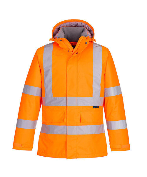 Portwest EC60ORR - Parka d'hiver Haute Visibilité (R)