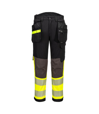 EV442YBR - EV4 Hi-Vis stretch broek met afneembare holsterzak klasse 1 (R)