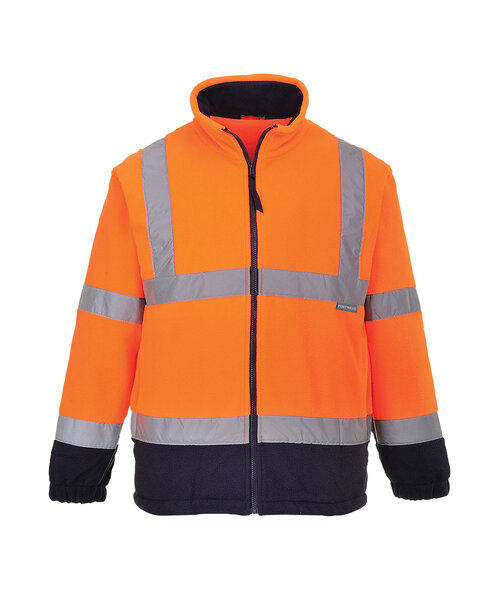 Portwest F301ONR - Hi-Vis Contrast Fleece (R)