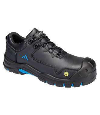 FC19BKB - Composite Action Leather Low Shoe S3S ESD HRO SR SC FO (B)