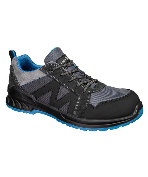Portwest FC23BKB -  Composite Textile & Suede Trainer S1PS SR FO (B)