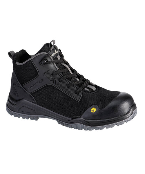 Portwest FE01BGY - Bevel Composite Mid Boot S3S ESD SR FO (Y)