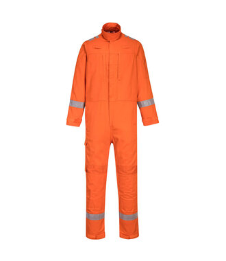 FR501ORR - Bizflame Work Stretch Panelled Coverall  (R)
