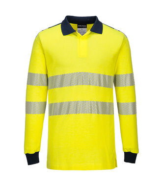 FR702YNR - PW3 Vlamvertragende Modaflame  Hi-Vis Poloshirt (R)