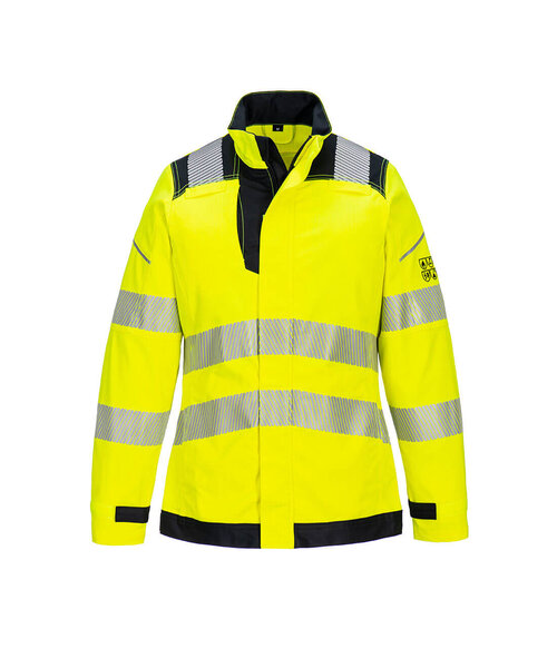 Portwest FR715YBR - PW3 Vlamvertragende Modaflame  Hi-Vis dames werkbroek (R)