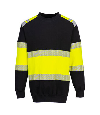 FR716YBR - Sweat-shirt PW3 Modaflame  HV Classe 1  (R)