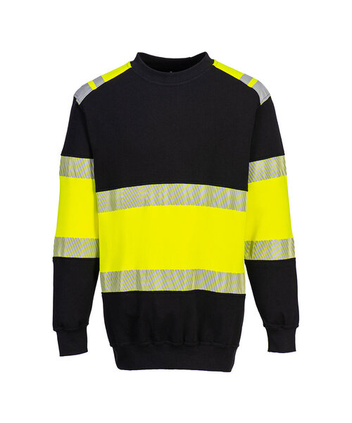 Portwest FR716YBR - PW3 FR Modaflame Class 1 Sweatshirt  (R)