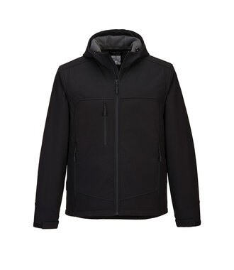 KX362BKR - KX3 softshell met capuchon (3L) (R)