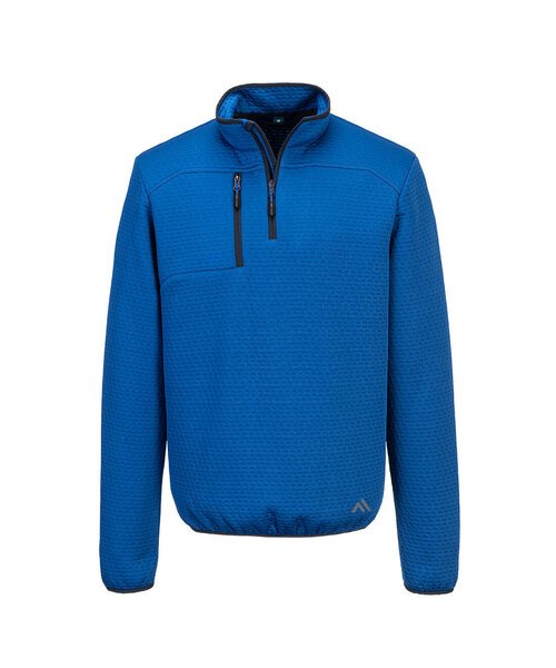 Portwest KX376QBR - KX3 Texturiertes Sweatshirt mit 1/4 Reißverschluss (R)