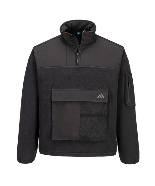 Portwest KX378BKR - KX3 Fleece met 1/4 rits (R)