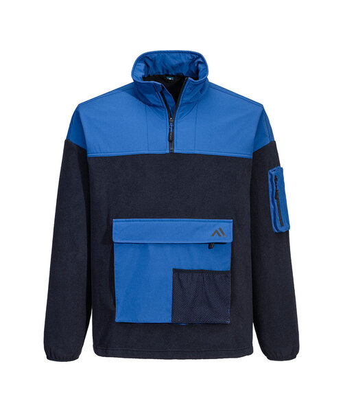 Portwest KX378DQR - KX3 Fleecejacke mit 1/4 Reißverschluss (R)