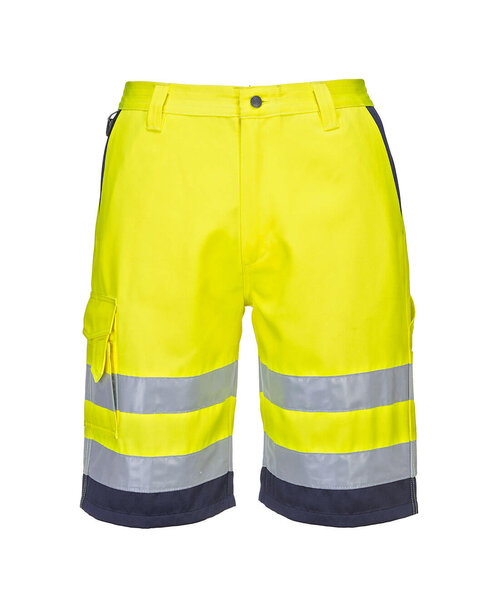 Portwest L043YNR - Short en poly-coton léger haute visibilité (R)