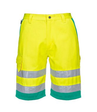 L043YTR - Hi-Vis Lightweight Polycotton Shorts (R)