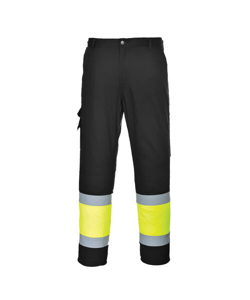 Portwest L049YBR - Hi-Vis Lightweight Contrast Class 1 Service Trousers (R)