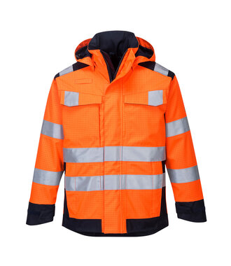 MV70ONR - veste de pluie doublée modaflame arc électrique (R)