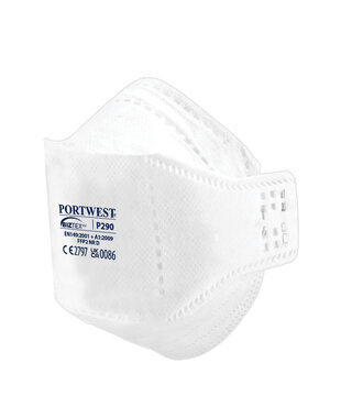 P290WHR - EAGLE FFP2 Dolomiet Fold Flat filtrerend ademlucht masker (R)