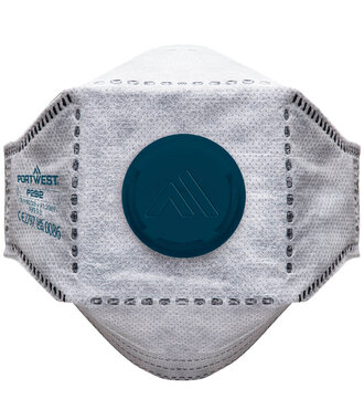 P292WHR - EAGLE FFP2 Koolstof gevouwen plat masker (Pk10) (R)