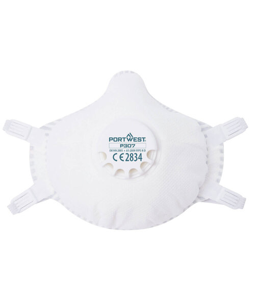 Portwest P307WHR - FFP3 Ultimate herbruikbaar masker met ventiel (Pk5) (R)