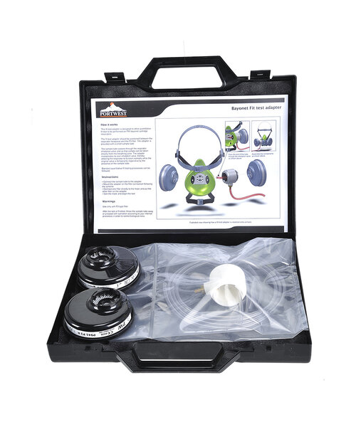 Portwest P999BKR - Bajonett-Fit-Test-Adapter-Kit (R)